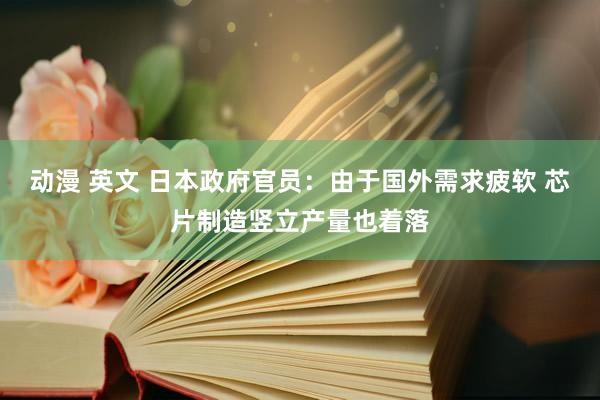 动漫 英文 日本政府官员：由于国外需求疲软 芯片制造竖立产量也着落