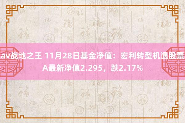 av战地之王 11月28日基金净值：宏利转型机遇股票A最新净值2.295，跌2.17%