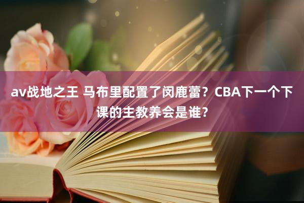 av战地之王 马布里配置了闵鹿蕾？CBA下一个下课的主教养会是谁？